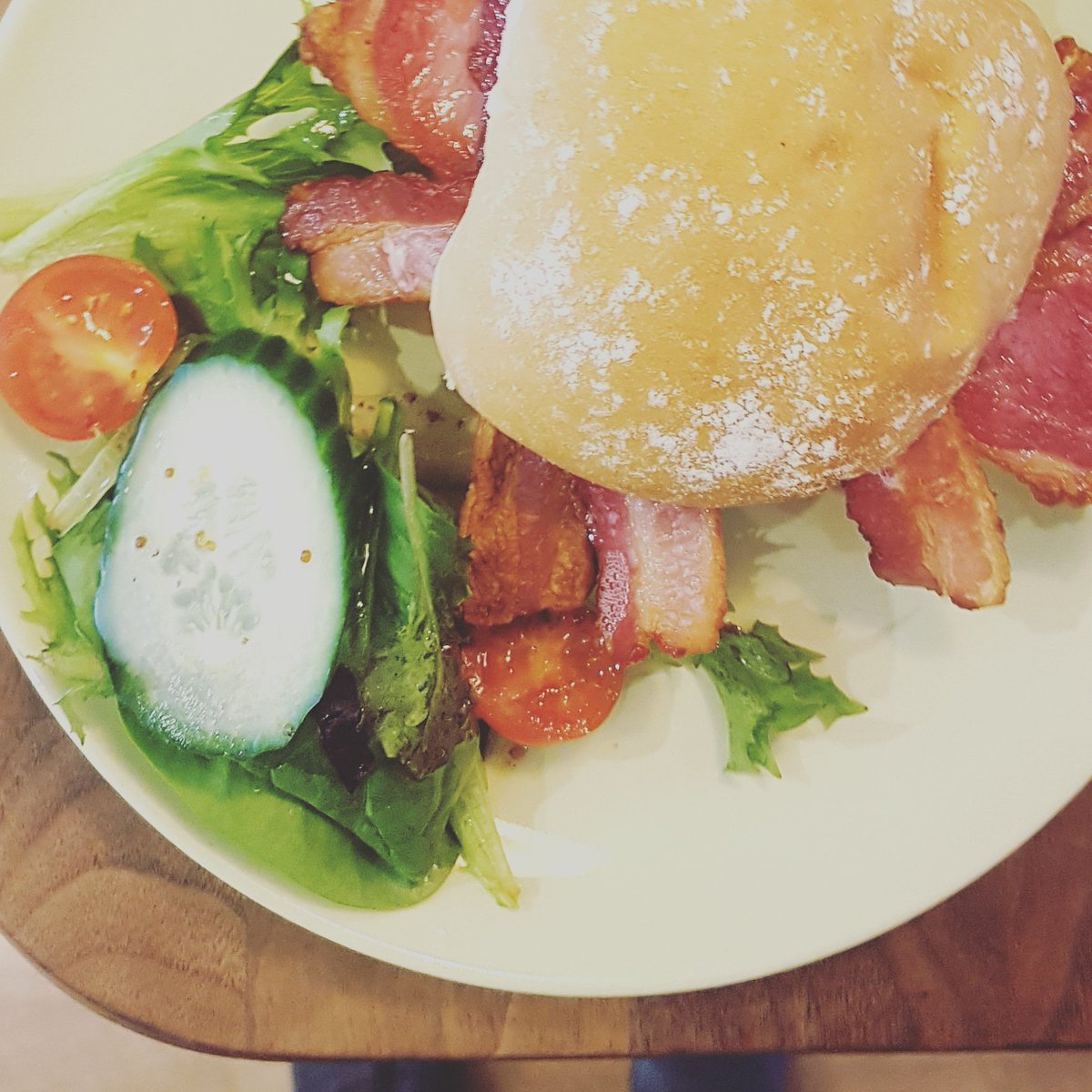 How do you improve the classic bacon butty???? More BACON! 
This week's special is Neil's BAD BOY bacon batch!!! 
Now the big debate is....

BROWN SAUCE OR TOMATO SAUCE????