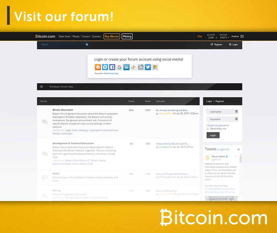 Bitcoin News On Twitter Looking For An Active Fo!   rum To Discuss - 