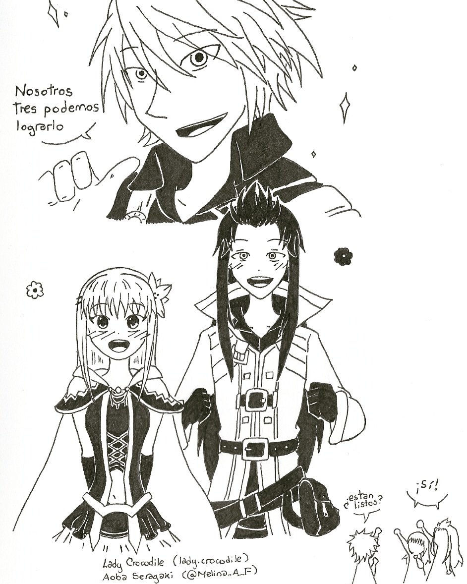 Melina_A_F's tweet photo. #Dibujo #fanart de #ffbe
#Lasswell #Fina y #Rain ♡
#finalfantasy #finalfantasyart #finalfantasylove #finalfantasymobile #lasswellxrain #drawinganime #mangastyleart #anime #manga #fanartgame #mobilegame #drawing #fanartyaoi #yaoi #shonnenai #boyxboy #boylovestory #loveyaoi https://t.co/Li98edlAKl