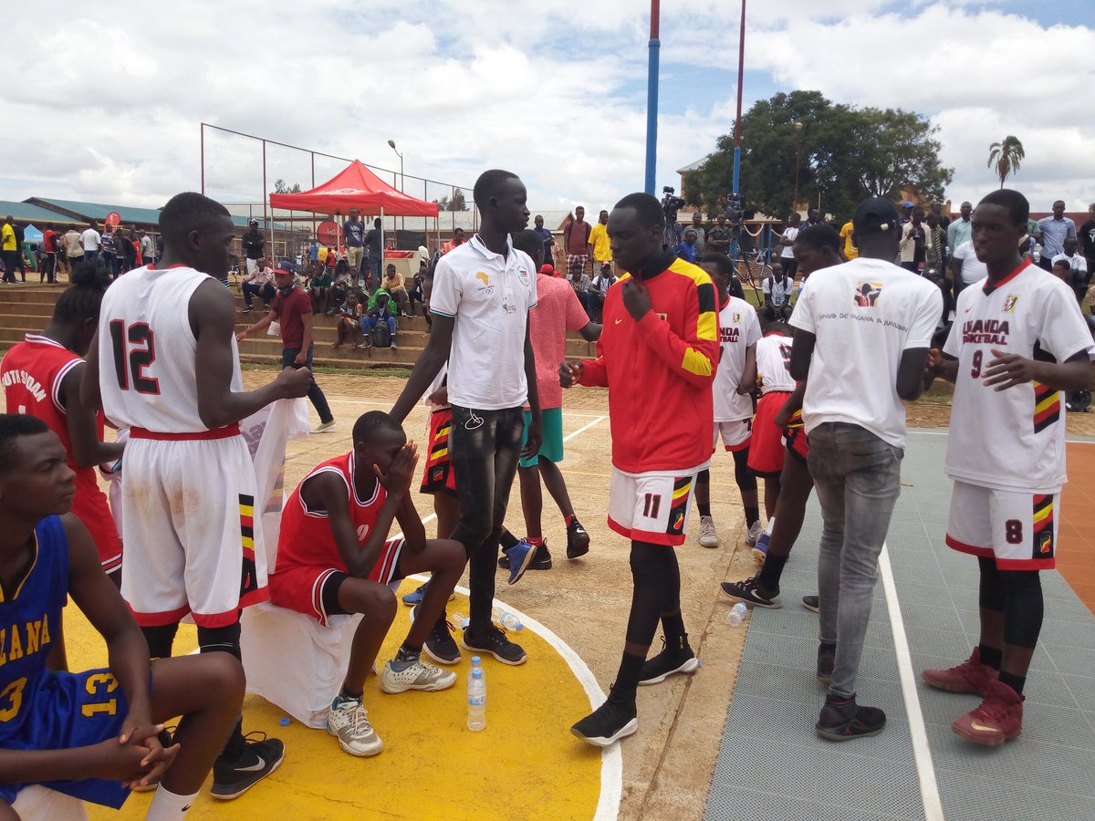 #uganda win a 3rd place against #southSudan for girls in Basketball 3*3 at #ANOCA5YouthGames19  in <a href="/HuyeDistrict/">Huye District</a>  at 13-12 points
<a href="/EricBayisenge/">Eric Bayisenge T.</a> <a href="/ferwabaRW/">FERWABA 🏀🇷🇼</a> <a href="/muvalens/">Valens Munyabagisha</a> @JBKABERA1 <a href="/Muzungu4/">Richard Kwizera</a> <a href="/RwandaOlympic/">Rwanda National Olympic and Sports Committee</a> <a href="/OlympicTanzania/">Tanzania Olympic Committee</a> <a href="/UgandaOlympics/">UGANDA OLYMPICS</a> <a href="/rbarwanda/">Rwanda Broadcasting Agency (RBA)</a> <a href="/ktpressrwanda/">KT Press Rwanda</a> <a href="/RwandaRemembers/">National Commission for the Fight against Genocide</a>