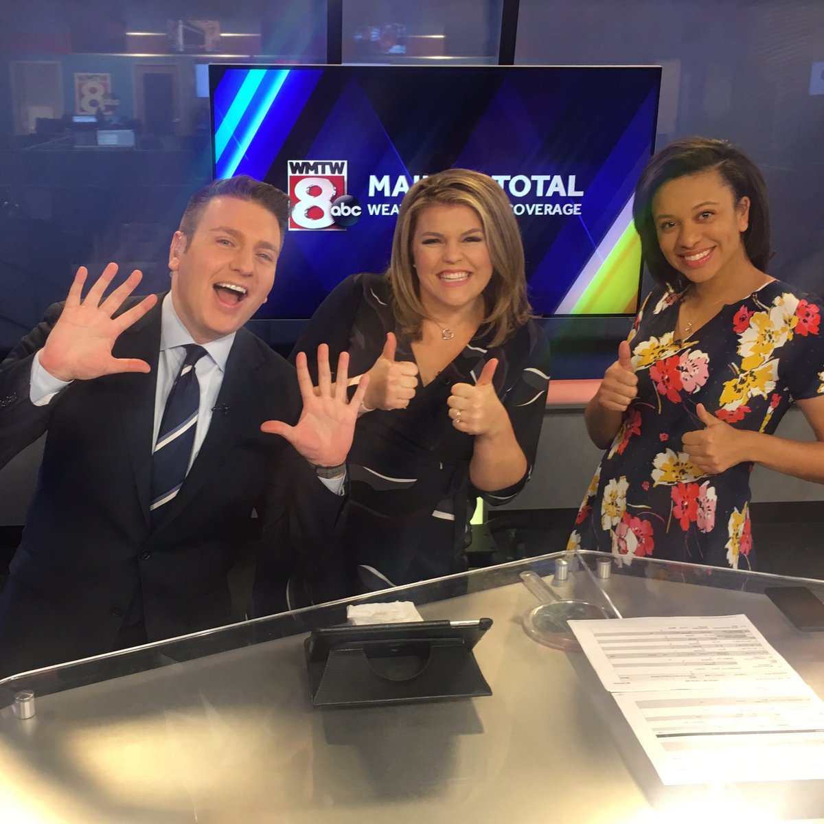 We’re feeling you, Friday! 🎊👍🏻🌟🎉+  give a big welcome to the new member of our <a href="/WMTWTV/">WMTW TV</a> family, Talia Clark!