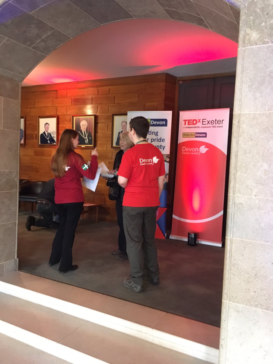 PaulaMiles37's tweet photo. Only been the first part @TEDxExeter and already so inspiring and emotional @DrSteveSimpson turning challenges into opportunities #wearedevon @DevonCC #climatechange #TheArtOfThePossible https://t.co/BqmJcBAlUZ