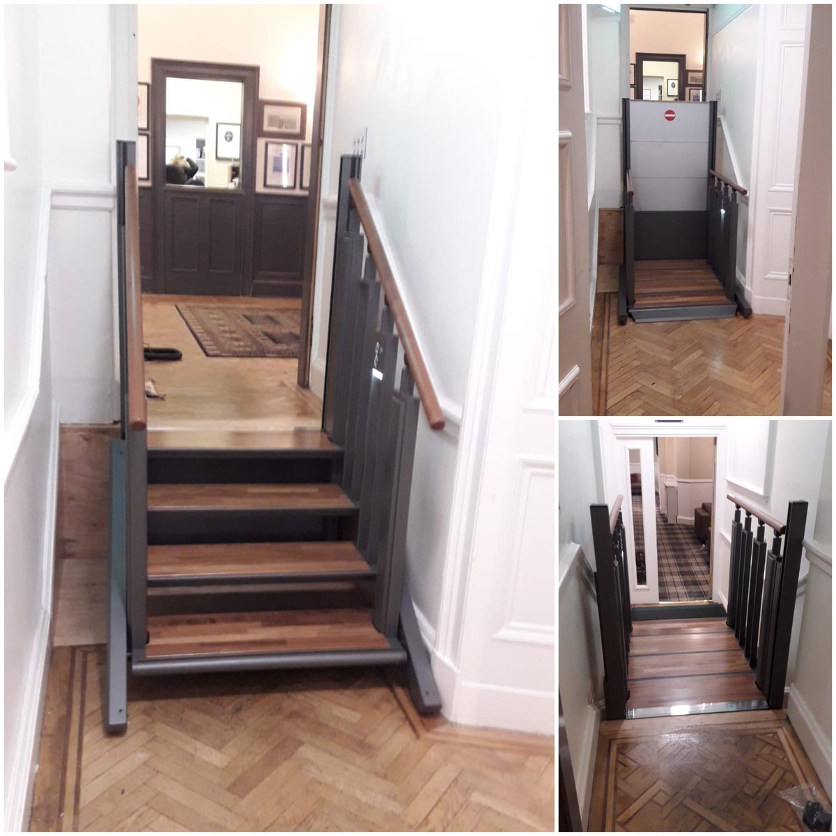 Happy Friday ! 

This week we handed over another Flexstep to a very happy client in Gleneagles. Our client was struggling to offer disabled access to the ball room without going outside the building. Once again we made his problem a success and we have a very happy customer !