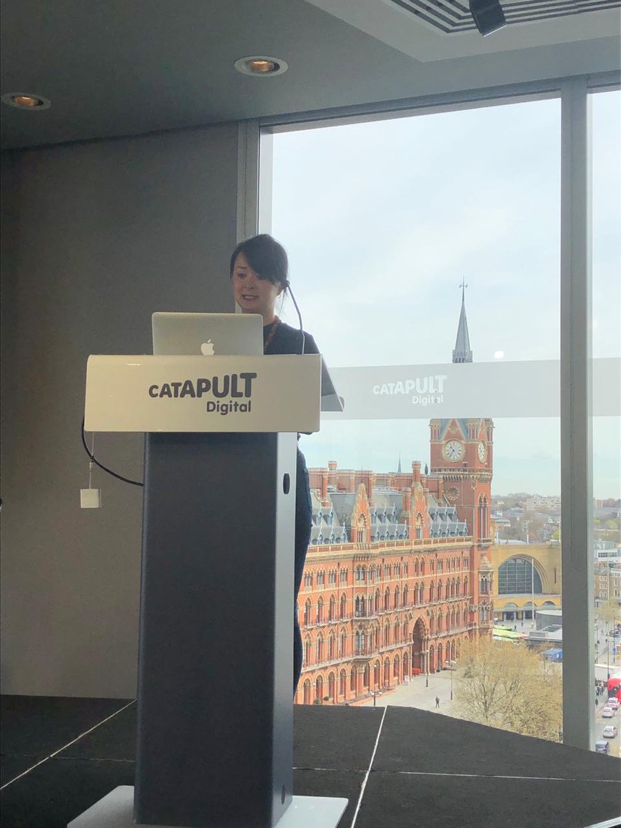 connect2teach's tweet image. @angelique_vu talked about #JanetBot, a machine learning tool created by @FT to increase women representation in media. #AIinMedia #machinelearning @DigiCatapult