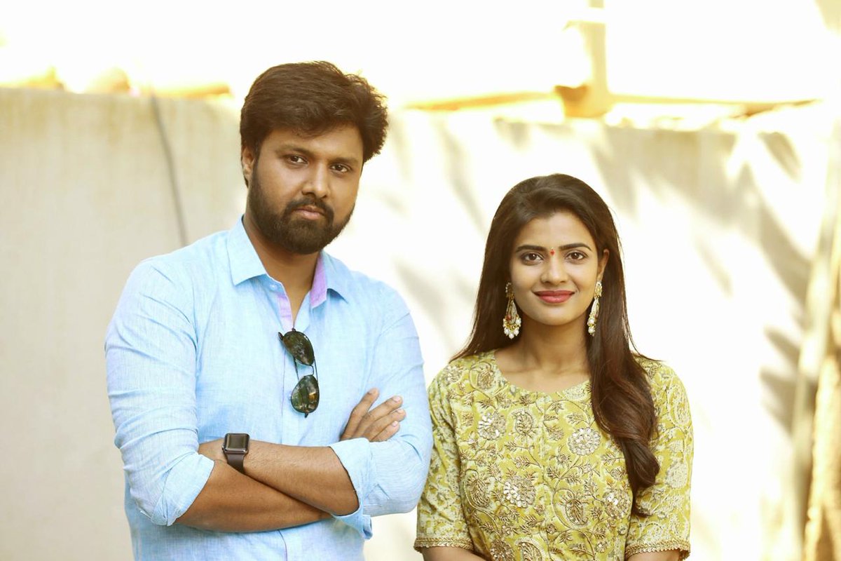 baraju_SuperHit's tweet photo. Happy #UGADI to All !!

On this special day, @AdhirohCS is happy to announce the title of our first venture #US2 is now

" MIS(S)MATCH💑 "

THE ULTIMATE MATCH OF THE YEAR from #MISMATCH Featuring @US_UdayShankar @aishu_dil 

a  @Dir_nirmalkumar Directorial https://t.co/pZAd9fwOJ5