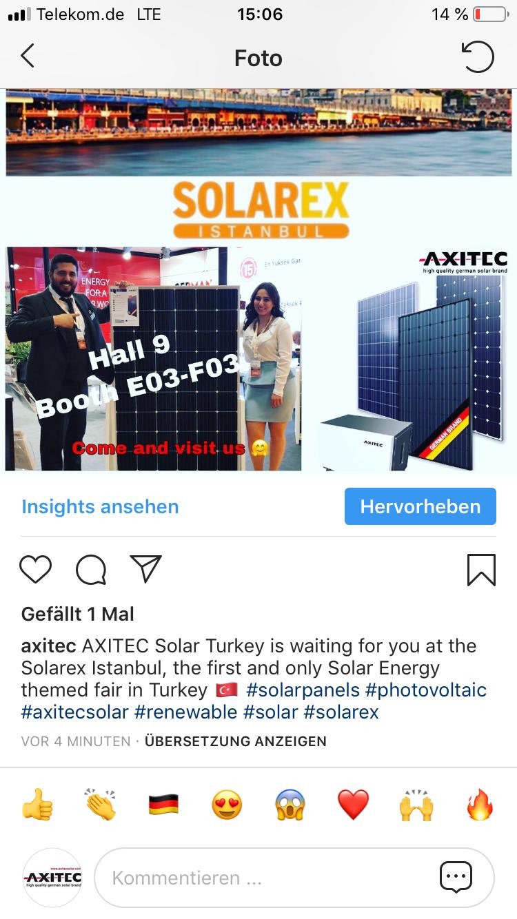 Axitec Energy Solar On Twitter Axitec Solar Turkey Is Waiting For You At The Solarex Istanbul The First And Only Solar Energy Themed Fair In Turkey Solarpanels Photovoltaic Axitecsolar Renewable Solar