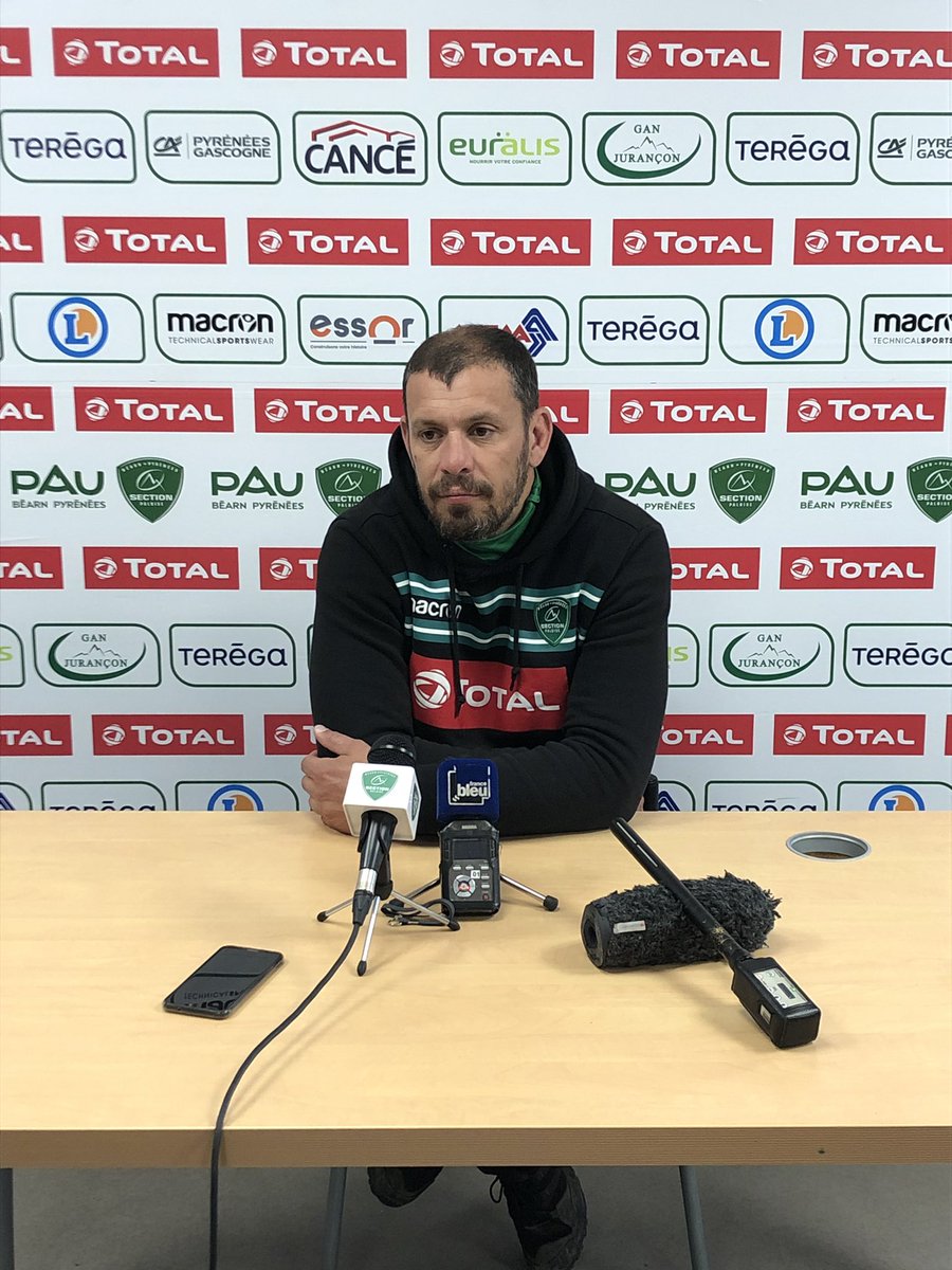 🎙 <a href="/NGodignon/">Nicolas Godignon</a> « Les joueurs restent très investis et les séances d’entraînements très riches en perfectionnements. Face au <a href="/LeLOURugby/">LOU Rugby</a> nous devrons les priver de ballons et les garder dans leur camp. »

#SPLOU #TOP14 #EnVertEtContreTous
