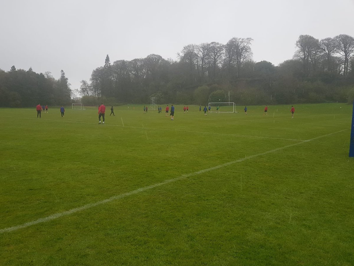 AcademyCork's tweet photo. Enjoyable week this week on the course. Learners from Blarney, Carrigaline and Mahon were down in the top class facilities in @FotaIsland for a UEFA A License block. Best of luck to the coaches and thanks to the @FAICoachEd staff for the invite. @NiallORegan29 @CorkETB https://t.co/Tk9vGyWDyG