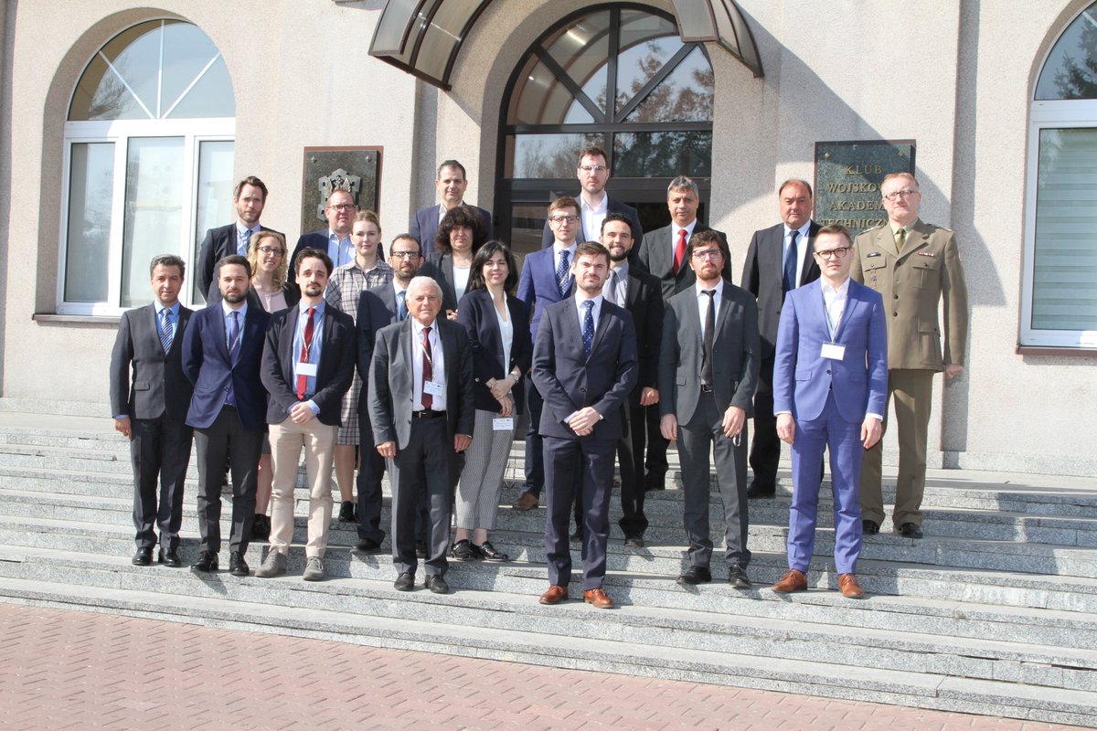 PYTHIA_Project's tweet photo. We would like to thank  @WAT_edu for their involvement &amp; organization of the 4th Workshop within @PYTHIA_Project, #EDA.
#EUdefence #PADR #PreparatoryAction #EUbudget @EUDefenceAgency @EU_Commission https://t.co/PNUW1wRbFk