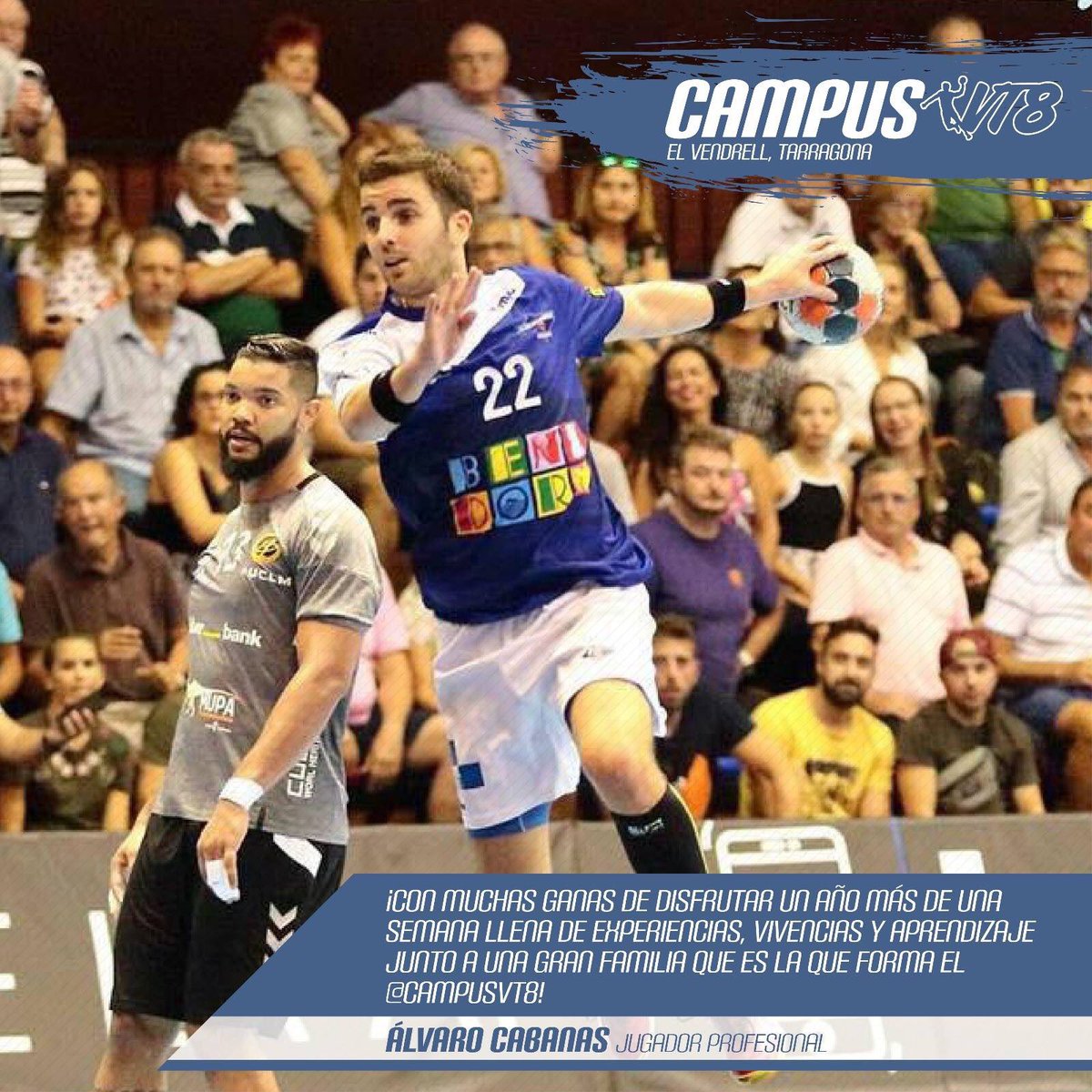 mcadens's tweet photo. #STAFFVT8 | ”Con muchas ganas de disfrutar un año más de una semana llena de experiencias, vivencias y aprendizaje junto a una gran familia.”
👉🏽 @2caba2 
#campusVT8 #LaFamiliaVT8 🤾🏼‍♀️🤾🏻‍♂️ https://t.co/D8luzQclo1