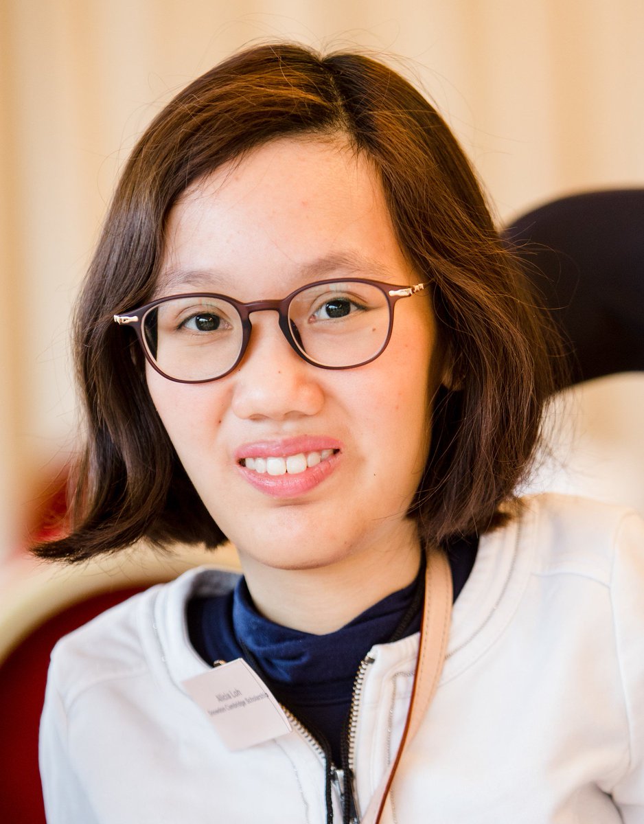 Alicia, wheelchair user and MSc student in law