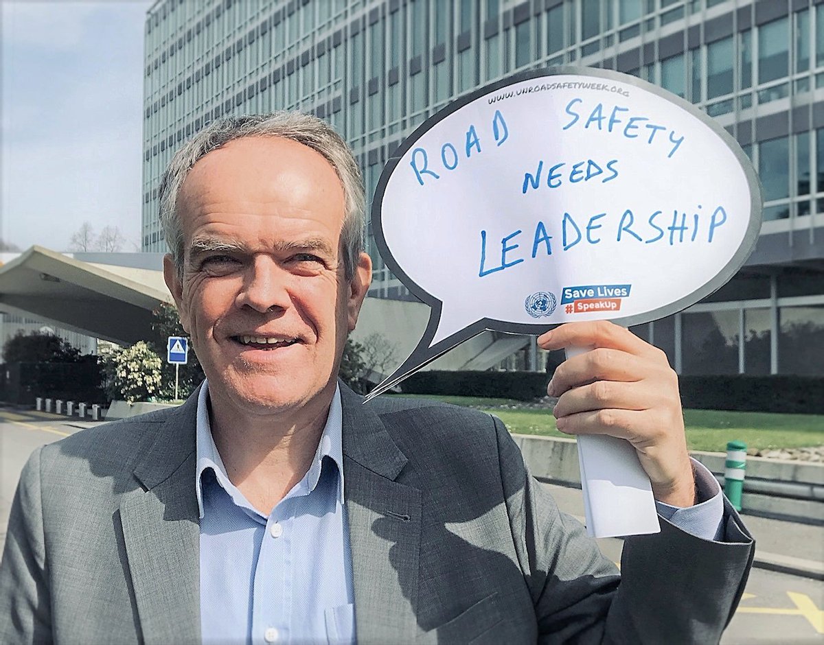 etiennekrug's tweet photo. We are 1 month away from the UN Road Safety Week 2019 #UNGRSW #SPEAKUP: tell us your  risks and your demands! https://t.co/muz5CSIsST 

My demand? 
#RoadSafety to be at the top of countries’ agendas. EVERYWHERE! 🌍 https://t.co/v3aqYNQIfZ