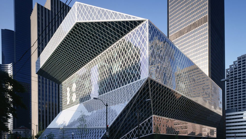 Seattle Library. balmondstudio.com/work/seattle-l… #architecture #design #balmondstudio