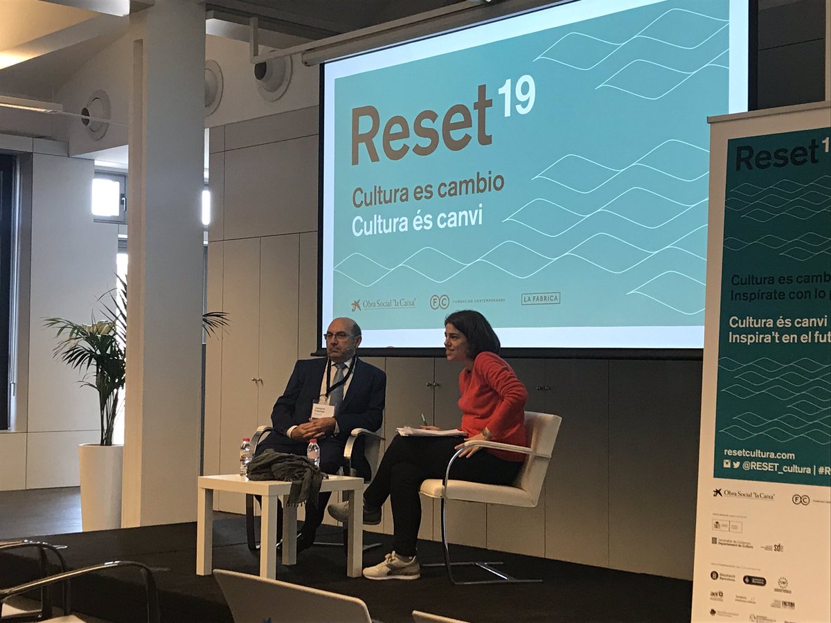Proyecfilm presente en #Reset19 contando la historia de nuestra empresa. <a href="/RESET_cultura/">RESET_cultura</a>