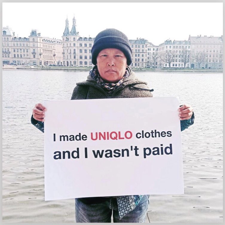 Another example of unfair trade in the fashion industry 💔 #payupuniqlo