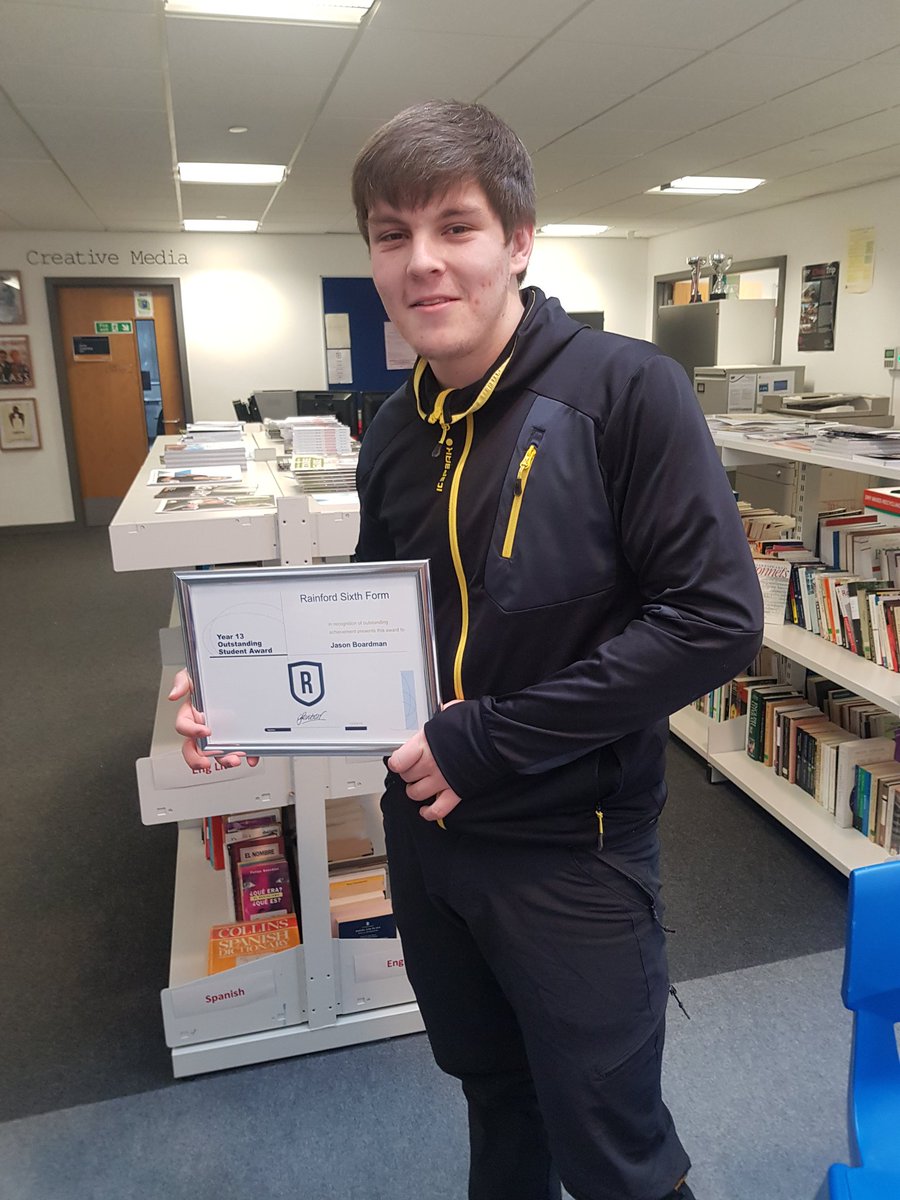 Congratulations to Jason Boardman, one of this terms 'Outstanding 'Achievers'. He is above target in all his subjects 😊👏 #bebrilliant