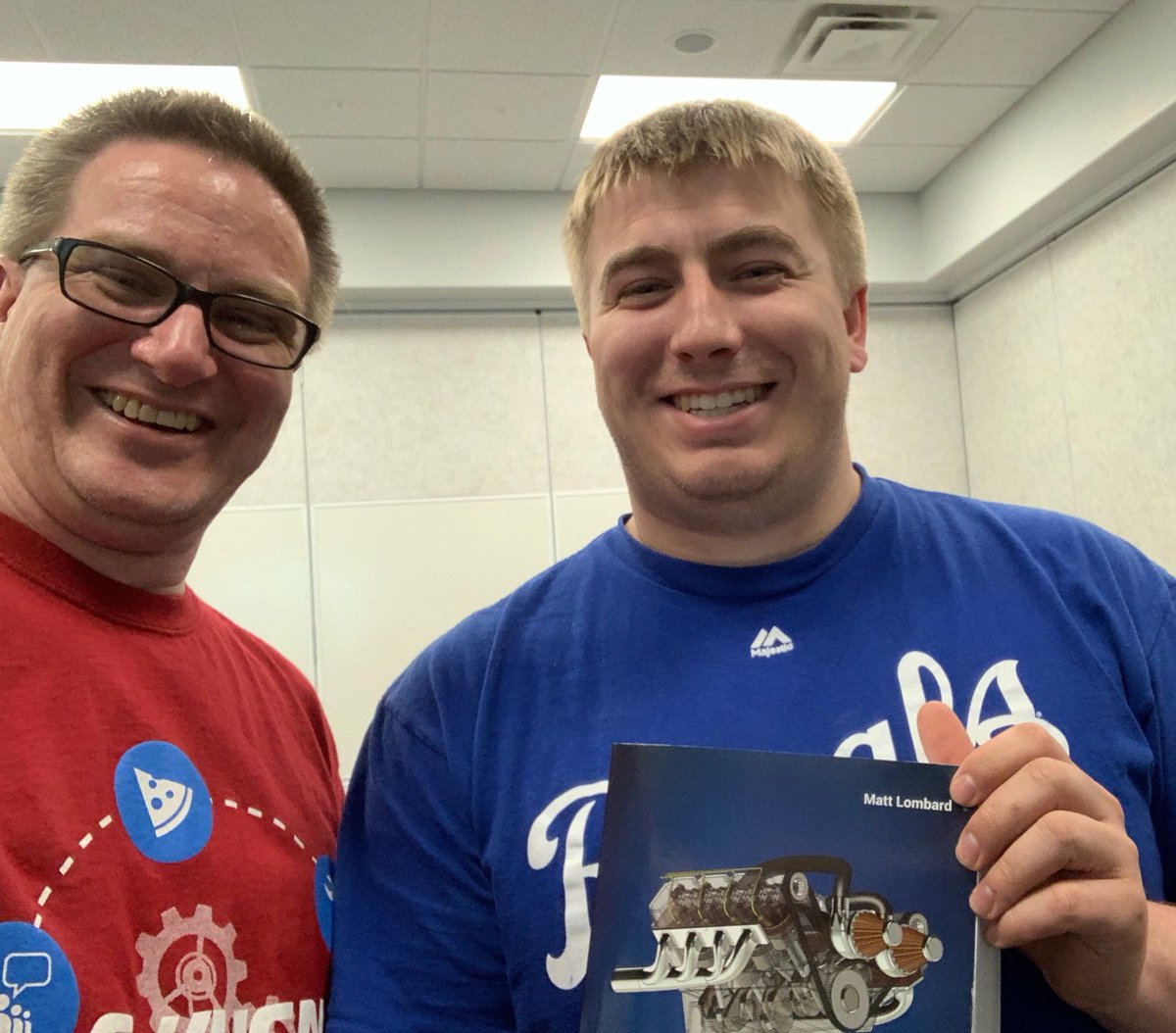 tahhhd's tweet photo. The proud winner of the autographed copy of “Mastering SolidWorks” at the #SwugOne meeting last night. Fantastic book and HUGE Thanks to ⁦@Matt_Lombard⁩ for sending it out! https://t.co/DhQ2NeDher