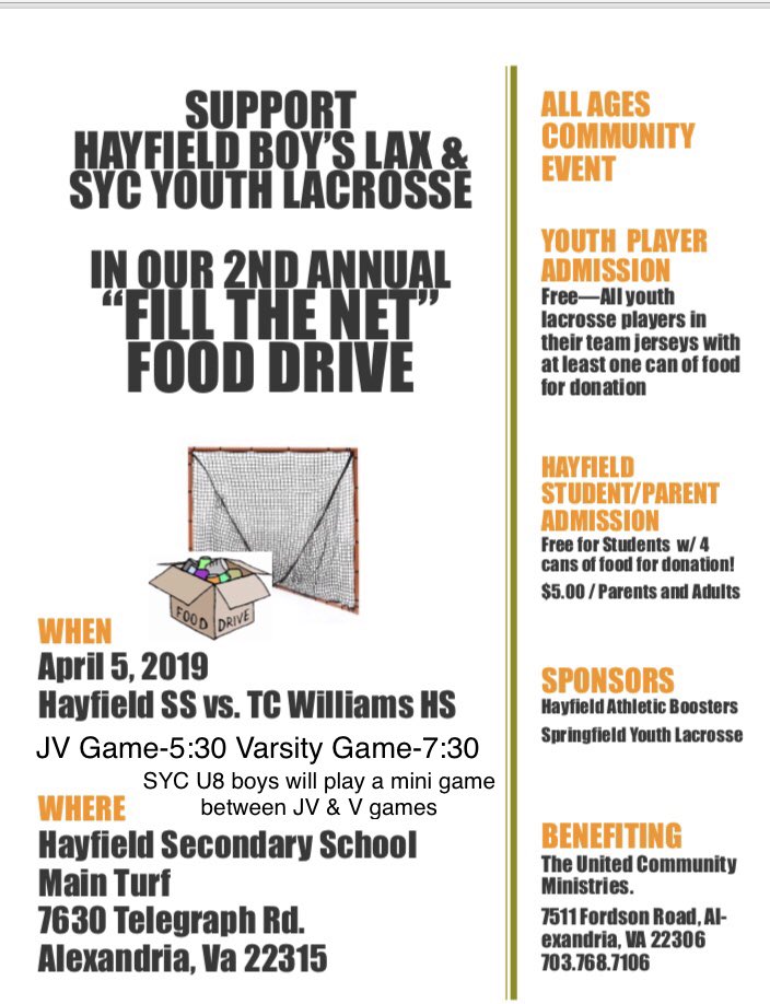 Tonight at Hayfield Secondary School