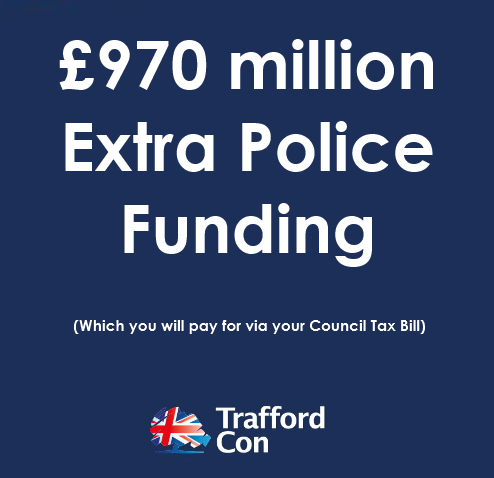 £970 million extra Police funding for #altrincham #saletown #trafford #hale