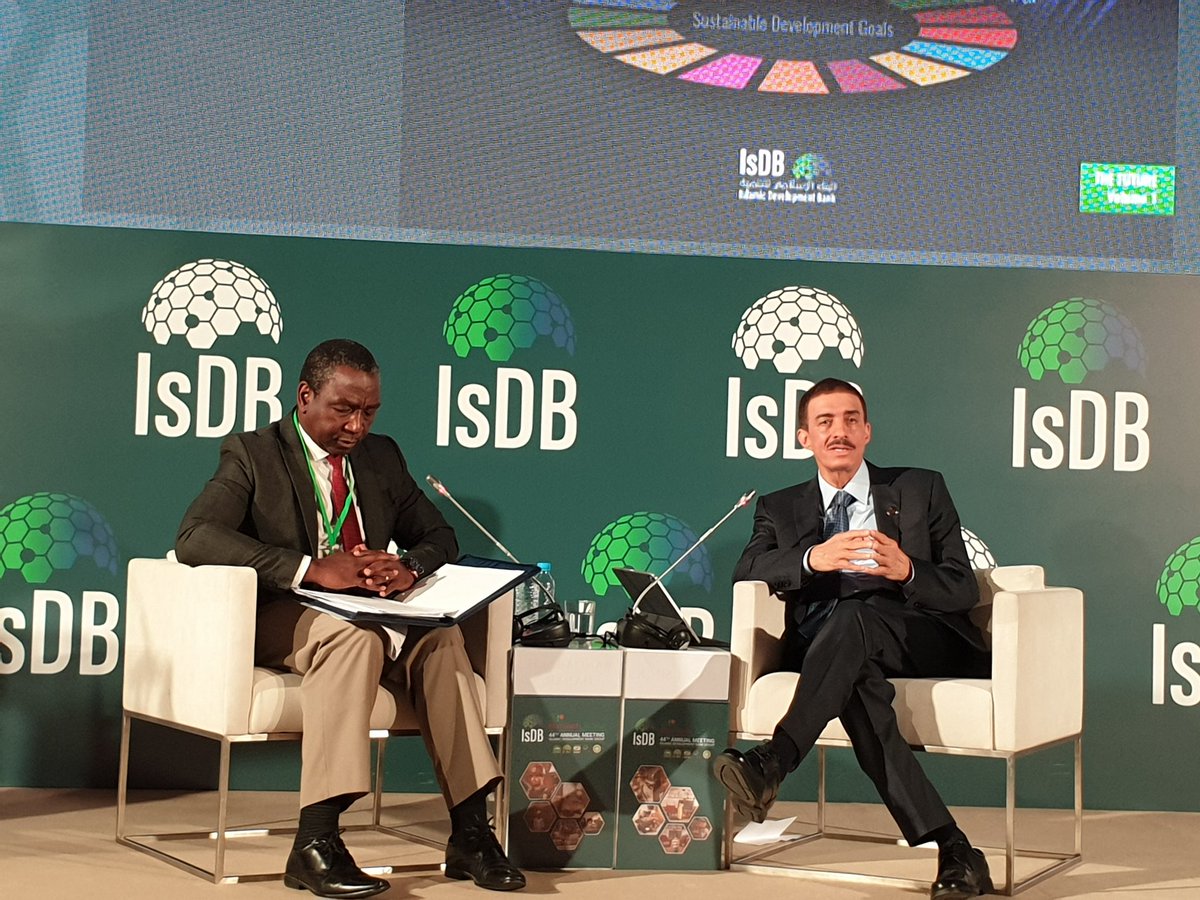 Walid_Alkhatib's tweet photo. #IsDBG President laying out the Bank's new business model and new approach to development at the Bank's Annual Meeting in Marrakesh #AM44 https://t.co/0QEIlwA4GX