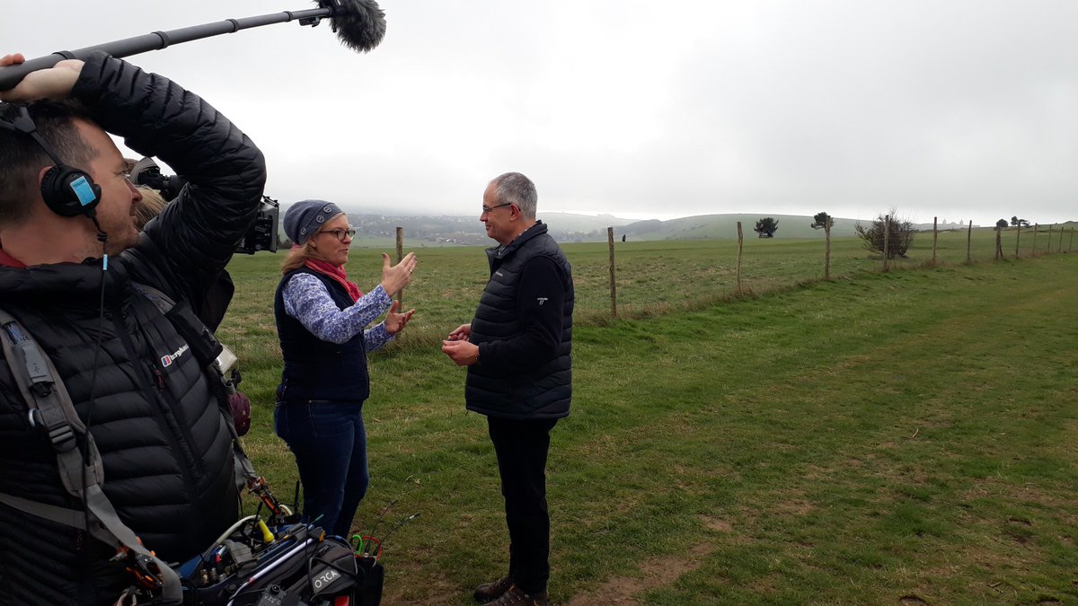 sdnpa's tweet photo. Tune in on Sunday evening for a special episode of @BBCCountryfile celebrating 70 years of UK National Parks. 

Our Chief Executive @TrevorBeattie spoke with @charlottebsmith about how the South Downs is bringing people and place together.

#DiscoverNationalParks #SouthDowns https://t.co/TdgmY7X2CI