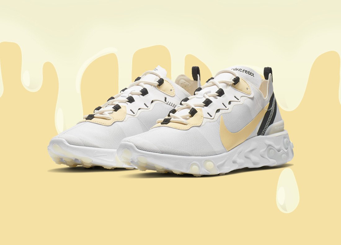 snkrdunk_jp's tweet image. 【🔥4/6発売】
NIKE「REACT ELEMENT 55」からBILLY'S限定カラーVANILLAが登場!
国内価格:¥14,040
国内発売:2019年4月6日
📱snkrdunk.com/articles/8010/
#reactelement #nike