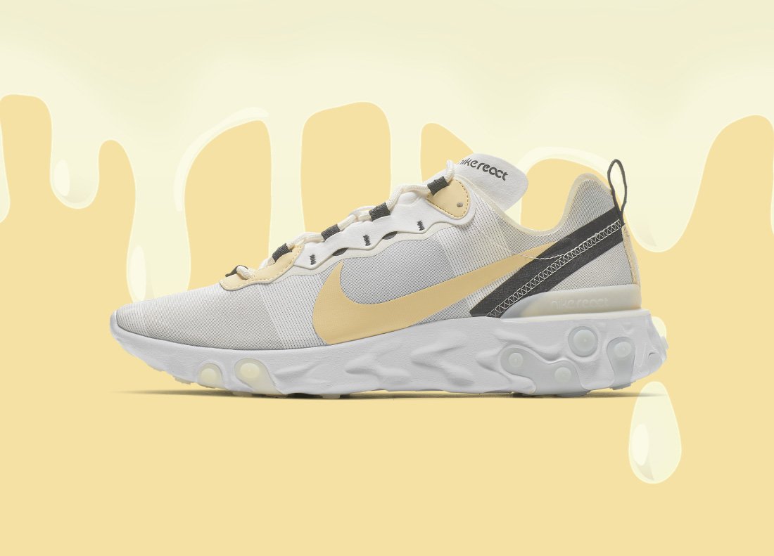 snkrdunk_jp's tweet image. 【🔥4/6発売】
NIKE「REACT ELEMENT 55」からBILLY'S限定カラーVANILLAが登場!
国内価格:¥14,040
国内発売:2019年4月6日
📱snkrdunk.com/articles/8010/
#reactelement #nike