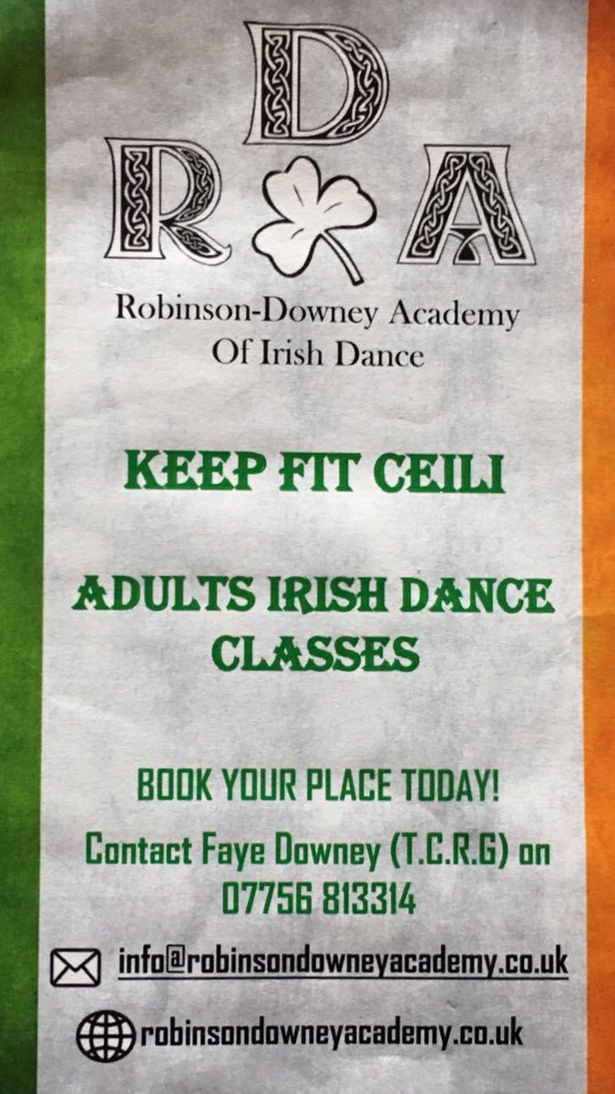 GildabrookClub's tweet photo. 🇨🇮💃🏻☘️Ever wanted to learn how to #Irish #dance well we now hold #adult classes every #tuesday 8-9pm.  #Academyofirishdance #Manchester #Monton #Eccles https://t.co/oN0XSriHEm