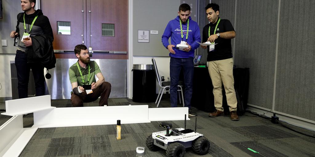 benvidia's tweet photo. Want to build an #AI for robotics solution on #NVIDIAJetson? Learn how in the NVIDIA DLI workshop on April 17 in Berkeley, in partnership with TechCrunch. Register today: https://t.co/wMugFH2yiM https://t.co/s1ySnsemwl