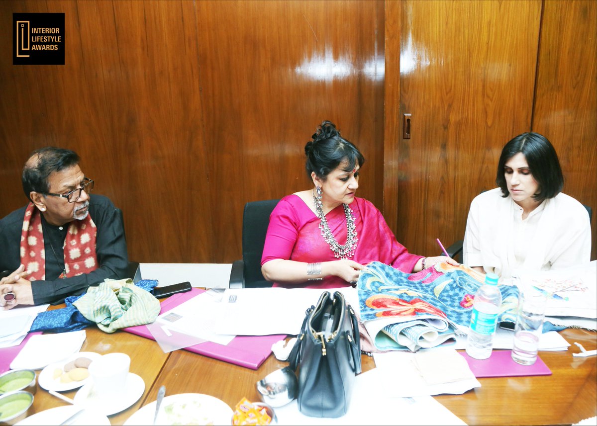 ILA_awards's tweet photo. The esteemed jury of the Interior Lifestyle Awards 2019 are evaluating the creative entries we have received.

Seems like our jury members are having a tough time deciding on the winners. Stay tuned!

#ILA #InteriorLifestyleAwards #Design #DesignIndustry #Decor #InteriorDesign https://t.co/LnLJFuOeho