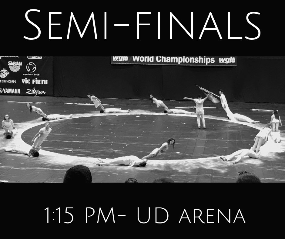 invictusguard's tweet photo. Prelims ✅ Next up: Semi-finals! We can’t wait to show everyone The Path of Totality once again 🤗💛
.
.
.
#InvictUS #Invictus2019 #ThePathOfTotality #WGI #WGI2019 #TCGC #TexasColorguardCircuit #TCGC2019 #winterguard #colorguard #flag #rifle #sabre #dance #Invictus #Austin #Texas https://t.co/IkHNNhe0gQ