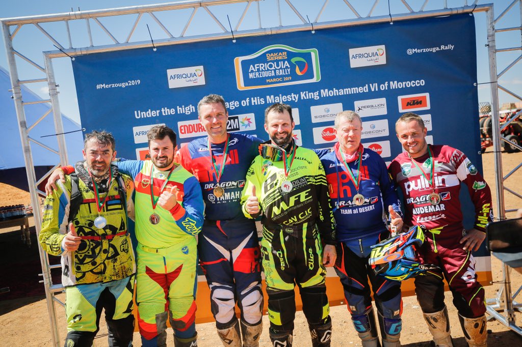 MerzougaRally's tweet photo. 🏆 Here are the winners of the Afriquia Merzouga Rally 2019 🏆
Bike: Adrien Van Beveren 🏍
SxS: Nasser Al-Attiyah - Matthieu Baumel 🚗
Quad: Axel Dutrie 
#Merzouga2019 https://t.co/cL3aJulFxx