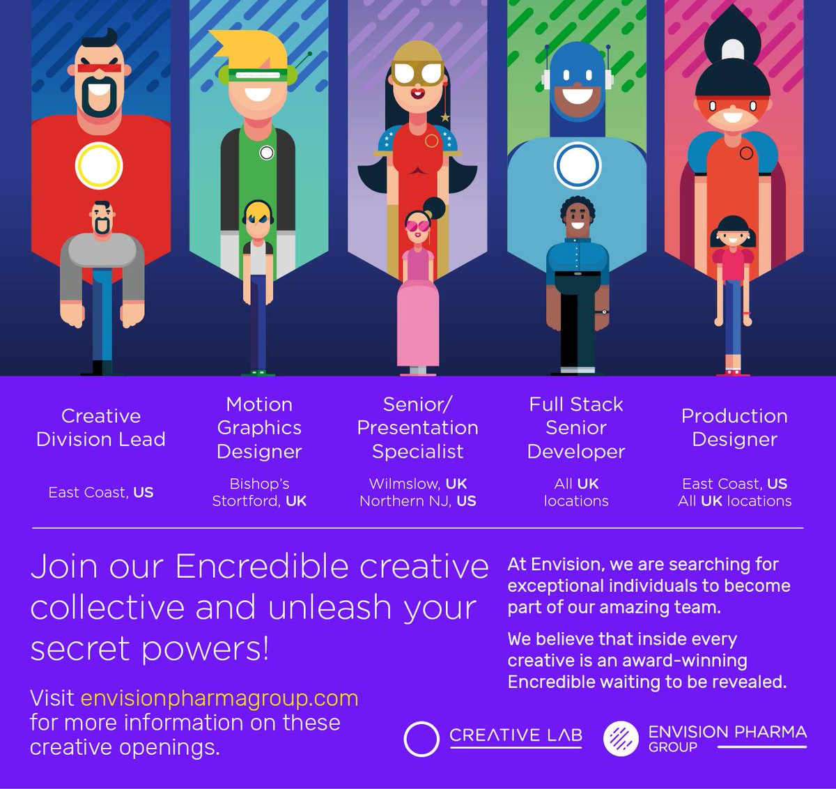 Be part of our Encredible team: bit.ly/Encredibles