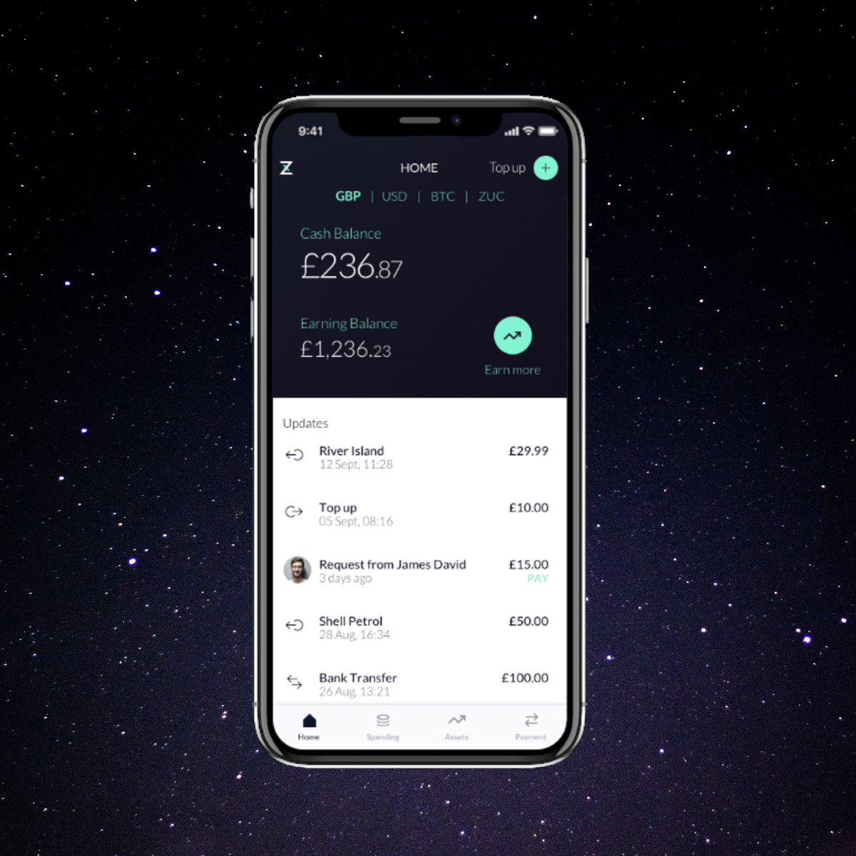 FunctionThought's tweet image. We helped to develop an app with Zeux. The World&apos;s First Crypto Mobile Payment and Investment App that is now FCA approved. #cryptocurrency #blockchain #finance #banking #money #currency
