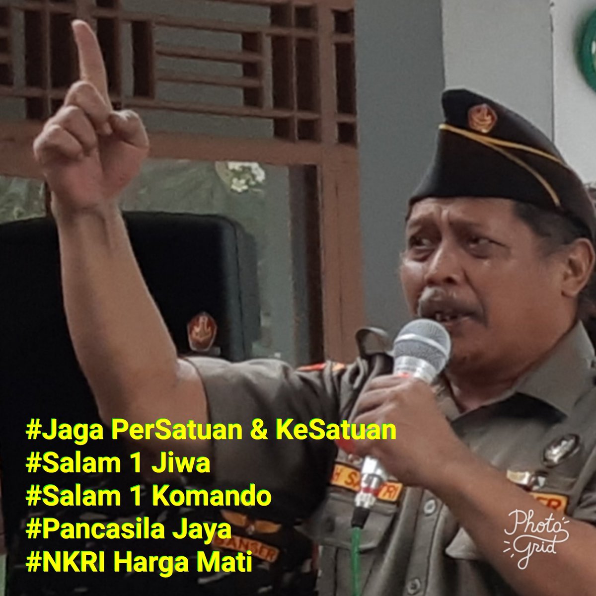 Jaga Persatuan dan Kesatuan Bangsa...Jangan sampai Bangsa kita Terpecah Belah hanya gara2 Pulihan yang Berbeda. 
#Semoga Pemilu 17 April 2019 berjalan dengan Aman Damai Tertib Kondusif Berkah Selamat biidznillah. Aamiin