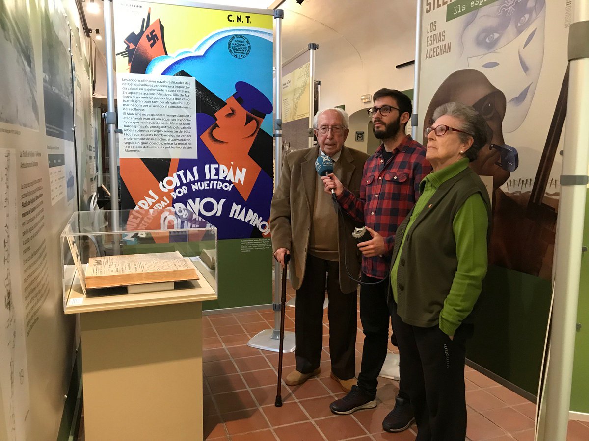 Recupera el reportatge "Records de la Guerra Civil" que hem emès avui. Hem visitat l'exposició del <a href="/MuseuArenysMar/">Museu Arenys de Mar</a> amb dos veïns que van viure el  conflicte, Rosa Alsina i Joaquim Cassà, i la directora de l'equipament, Neus Ribas
enacast.com/sharer/?type=p…