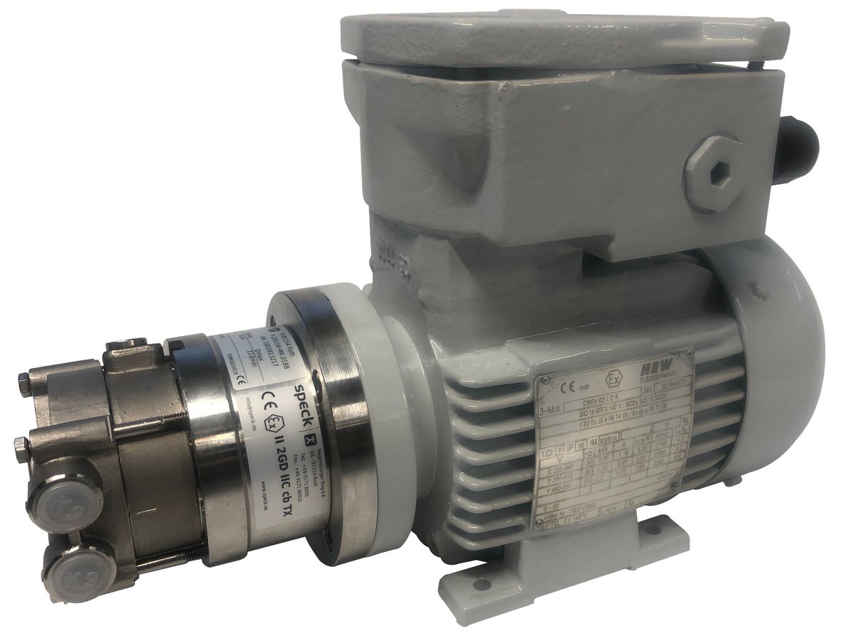 Ook voor pompoplossingen in de chemische industrie is SPECK de juiste partner! De dichtingsloze magneetgekoppelde pomp Y-2951-MK.XXXX in chemie-uitvoering voor pompenopstelling in de buitenlucht met een verhoogd zoutgehalte in een ATEX omgeving, zone II. speck.nl/nieuwsbericht/…