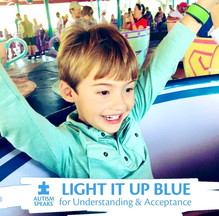 We learn more from Case than he learns from us. 
Our daily reminder to find joy in all we do. <a href="/CoachDarby_Rich/">Darby Rich</a> 

#AutismAwarenessMonth 💙