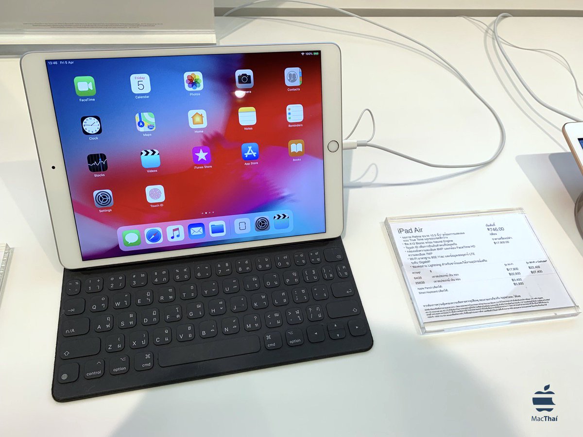 khajochi's tweet photo. ของมันต้องมี !! iStudio และ Apple Iconsiam เปิดขาย iPad mini และ iPad Air รุ่นปี 2019 ที่หน้าร้านแล้ว https://t.co/Xv8DRjrgNU https://t.co/cnhnzNhlSQ