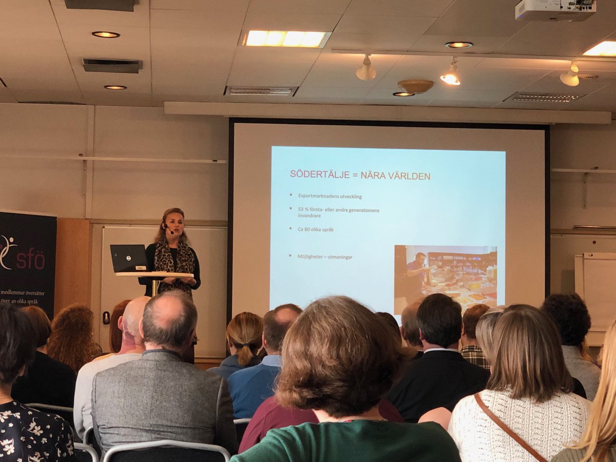 skillby's tweet image. En kommun, över 80 språk – SFÖ har samlats på rätt ställe. #SFÖkonferens i Södertälje