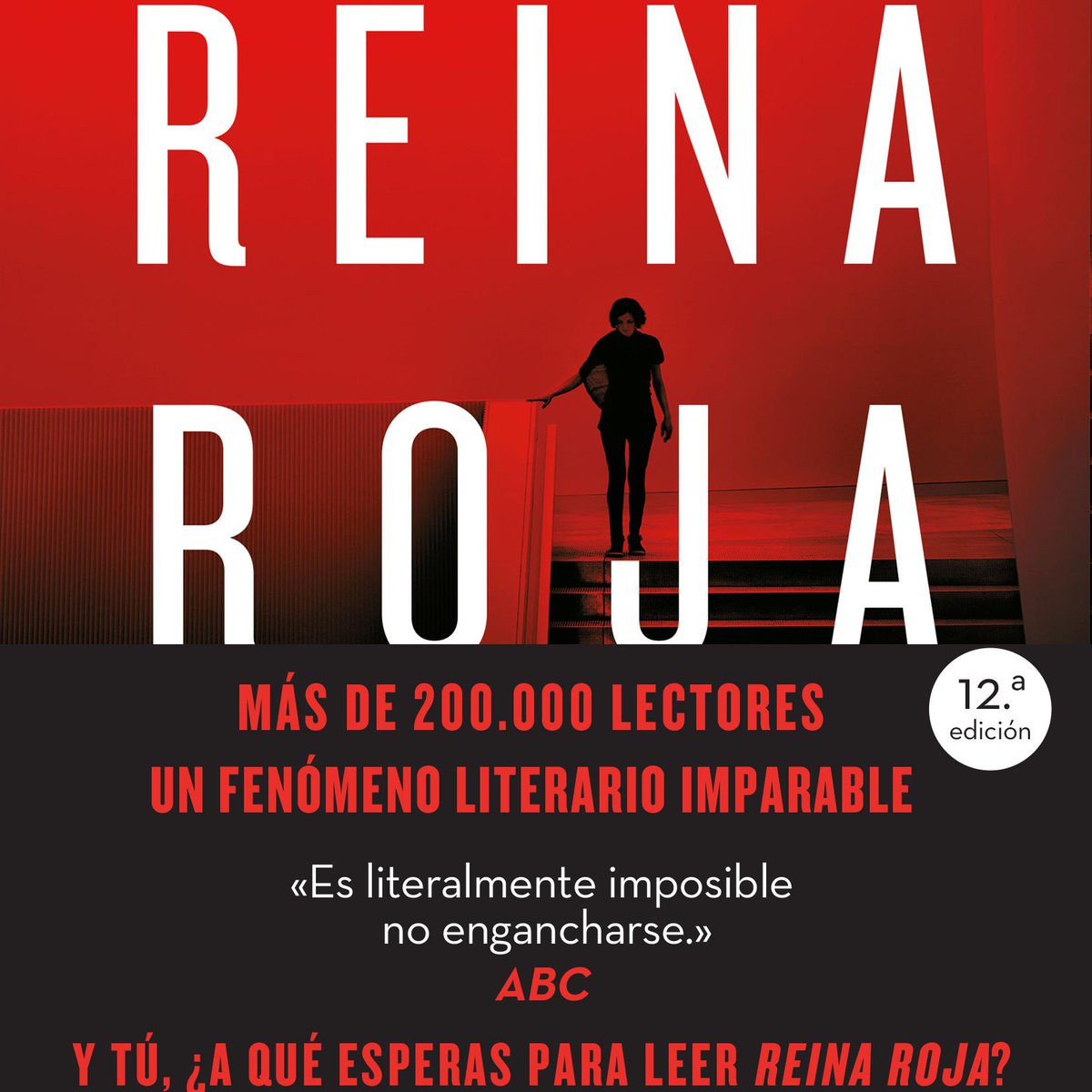 DECIMOSEGUNDA EDICIÓN DE REINA ROJA. Ya no sé cómo daros las gracias. Estaré en Sant Jordi y en la Feria del Libro de Madrid haciendo horas extras. FELIZ, FELIZ. Muchas gracias a todos, ¡os quiero! ❣️💕💗