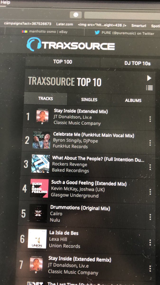 BakedRecs's tweet photo. #fridayfeeling What About The People? is now up to No.3 on the @Traxsource Top 100

@fullintention @arthurhbaker https://t.co/omc4pktbDi