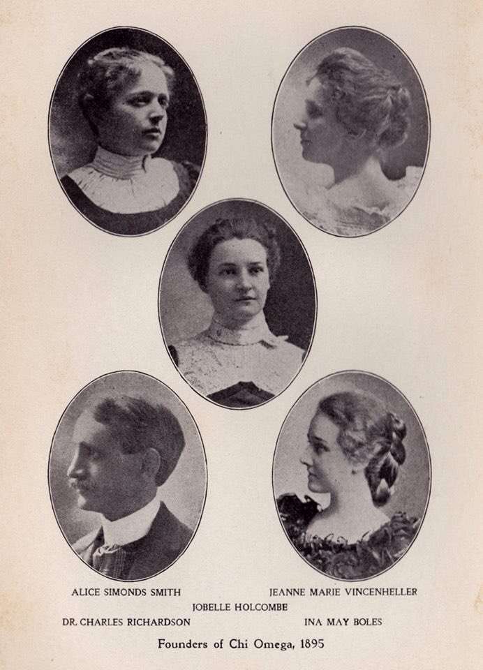 The year was 1895. The place, the University of Arkansas. 4 young women came together with the assistance of a local dentist to begin Chi Omega Fraternity. Their dream was for it to be “radically distinctive” and national in scope. 124 years later we celebrate today! @chiomegaxo