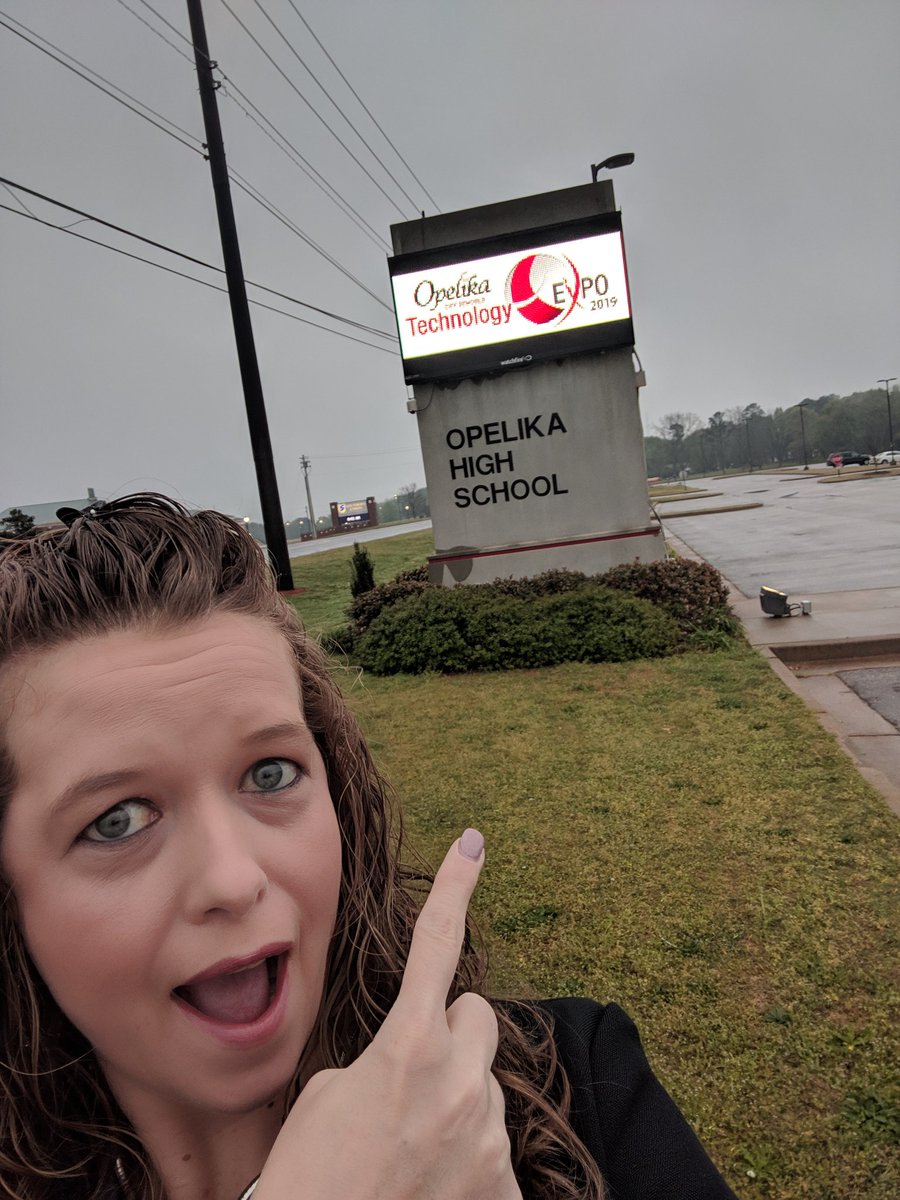 sbroyster's tweet image. Who&apos;s Ready???? Today we are all about technology learning @opelikaschools #OCSTechExpo2019 #OpelikaEdTech #MyOpelika