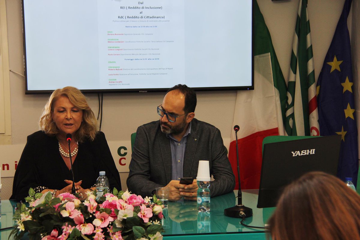 cislcampania's tweet photo. La segretaria generale @dbuonavita al seminario di approfondimento dal @REI al #Rdc: Il #dialogo su questi temi non può essere occasionale o monotematico, ma deve trovare nel pieno e costante #coinvolgimento di tutti i corpi intermedi, occorrono scelte partecipate e #condivise https://t.co/bzULalMt0Z