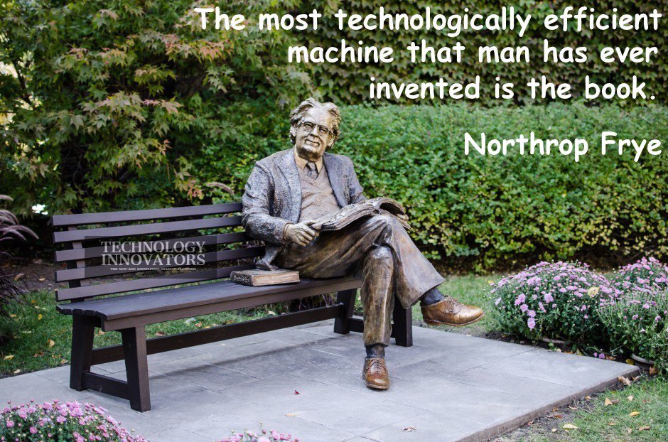 The most technologically efficient machine that man has ever invented is the book. #NorthropFrye
#CEOmagazine #marketresearch #globalbusinessmagazine #globaltechmagazine #globaltechnologymagazine 
Read: bit.ly/2QUe01D