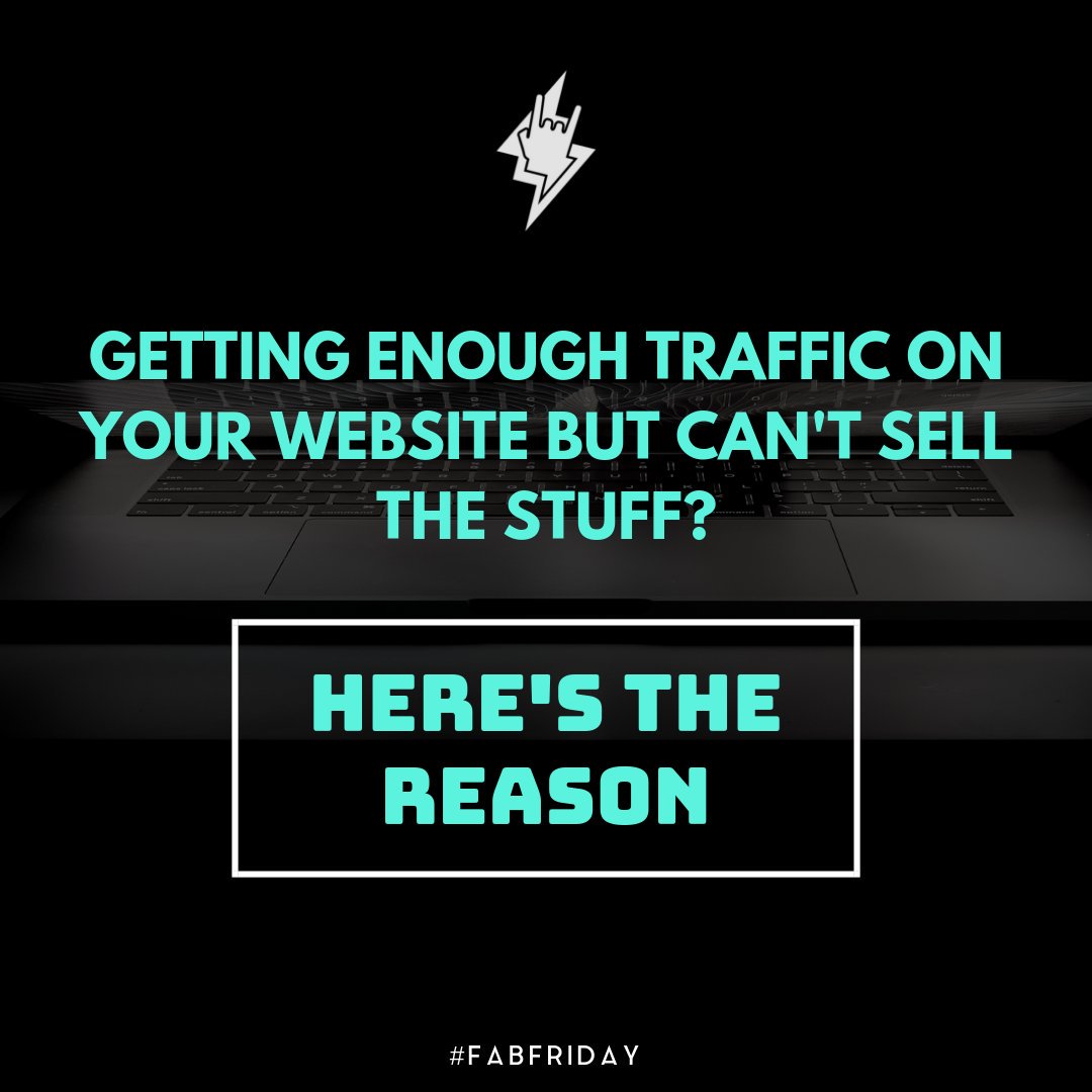 _fabtic's tweet photo. 1st reason. - You are not having a well designed website.
.
2nd reason. - You don't have a convincing landing page.
.
For more points, watch Instagram post -
. https://t.co/yUtEMOBmbz
.
.
#digitalmarketing #socialmedia #marketingdigital #branding #contentmarketing #FridayFeeling https://t.co/heETJ5zUta