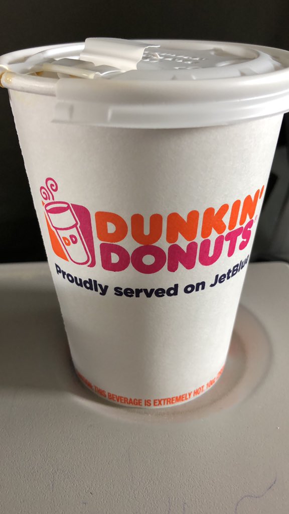 RunDisneyDude's tweet image. Thank you @JetBlue for having @dunkindonuts coffee on your flights. It makes my hour flight that much better.