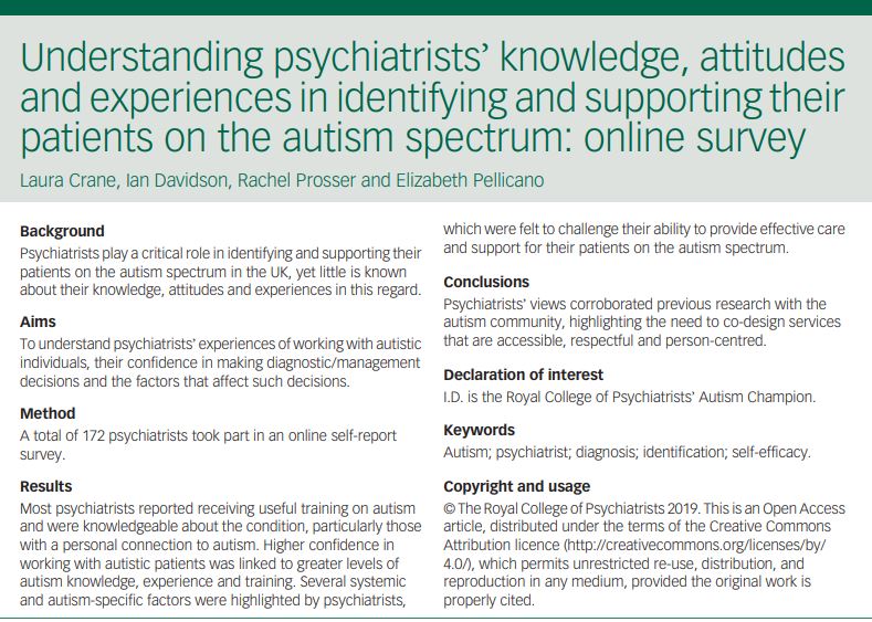 Bjpsych Pa Twitter Yet Little Is Known About Psychiatrists