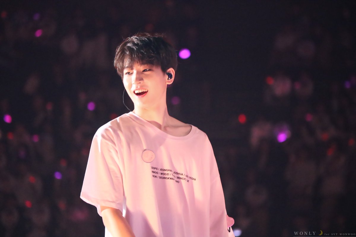 __WONLY's tweet photo. ( HQ ) 190402 japan tour "HARU"
in FUKUOKA
 
큰 풍선에 감동하고잇은 원우 😆 
그런데 옆얼굴의 원우가 진짜 좋아합니다 

#SEVENTEEN #WONWOO #원우 #세븐틴 #ウォヌ @pledis_17 https://t.co/RsSI7xVh5T